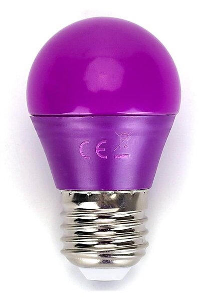 Bec LED G45 E27/4W/230V mov Aigostar