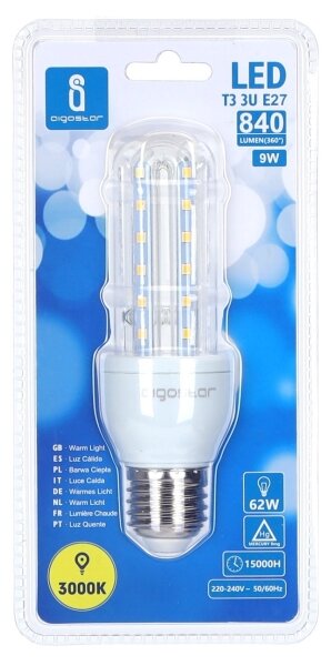 Bec LED E27/9W/230V 3000K Aigostar