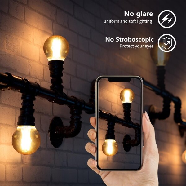 Bec LED G45 E27/6W/230V 2200K Aigostar