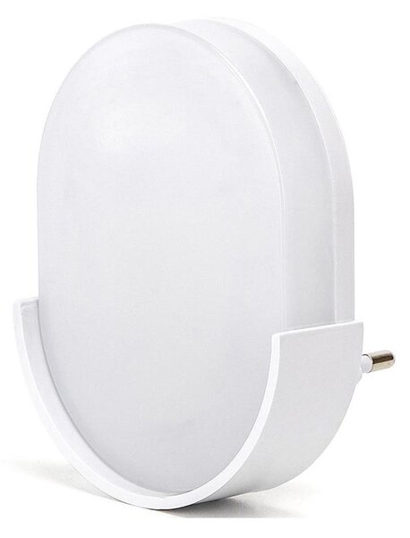 Aigostar - Lumină LED de veghe cu senzor LED/1W/230V oval