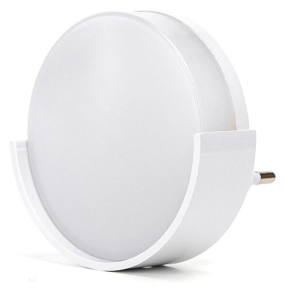 Aigostar - Lumină LED de veghe cu senzor LED/1W/230V 6500K rotund