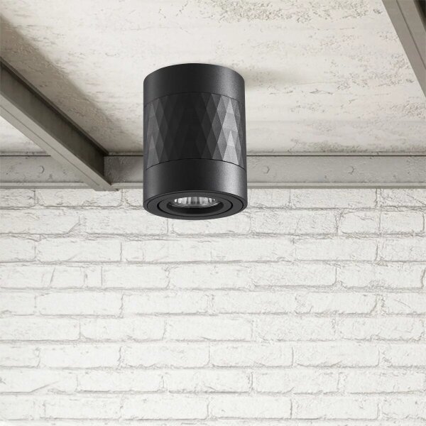 Spot RUBIN 1xGU10/10W/230V negru