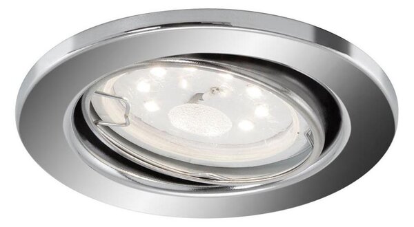 Corp de iluminat LED încastrat 1xGU10/5W/230V IP23 Briloner 8315-018