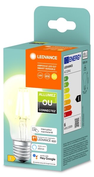 Bec LED dimabil SMART+ A60 E27/6W/230V 2700K Ledvance