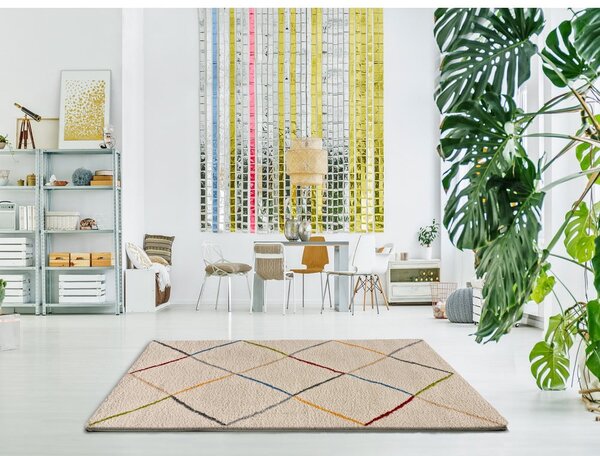 Covor Universal Kasbah White, 80 x 150 cm, bej