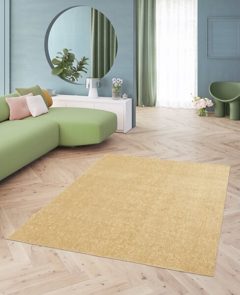 Covor Belgian Living Dormitor, Fargo 71501 800, Bej Mustar Dreptunghi, 120x170