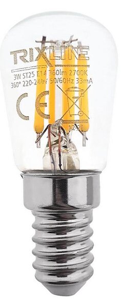 Bec LED FILAMENT VINTAGE ST25 E14/3W/230V 2700K