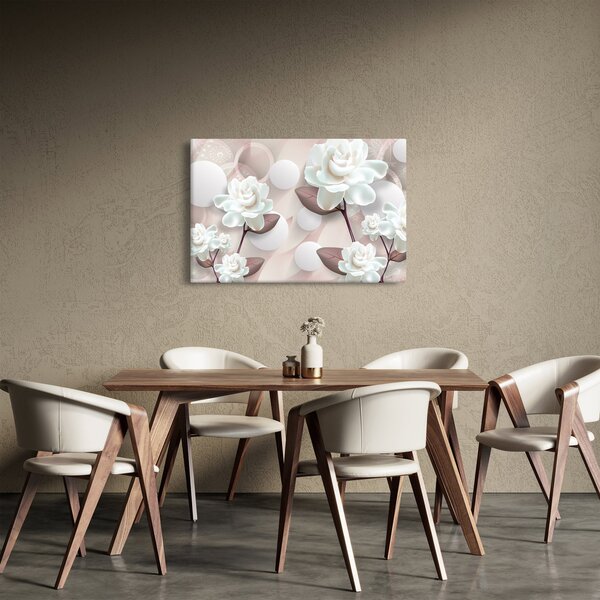 Tablou - Flori de trandafir (90x60 cm)