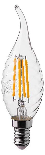 Bec LED FILAMENT E14/4W/230V 4000K