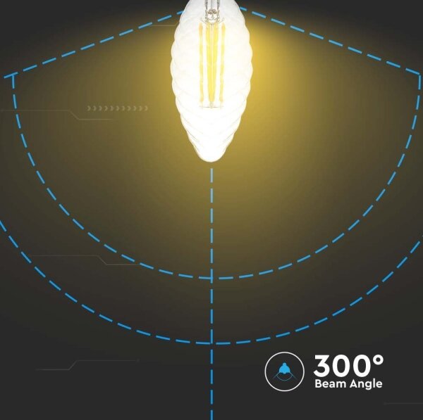 Bec LED dimabil FILAMENT E14/4W/230V 3000K