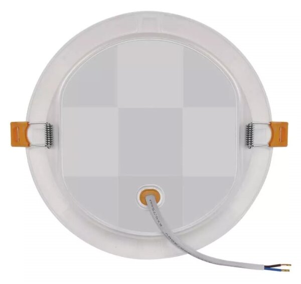 Corp de iluminat LED încastrat LED/18W/230V d. 17 cm alb