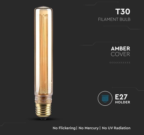 Bec LED FILAMENT T30 E27/2W/230V 1800K Art Edition