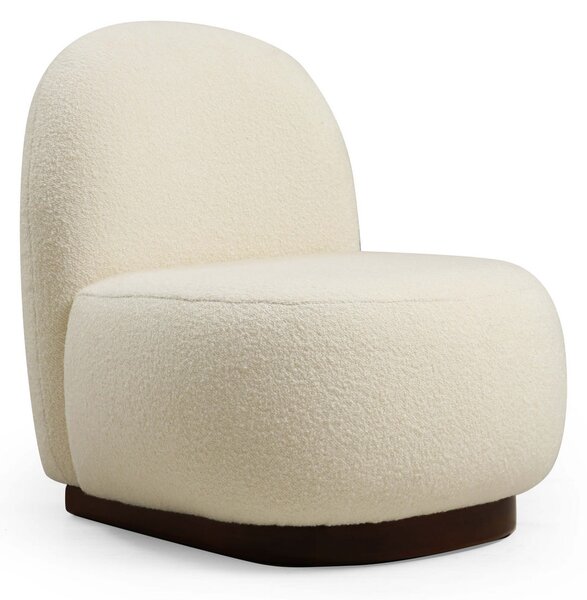 Atelier Del Sofa, Fotoliu Zok alb 74/85/75 cm