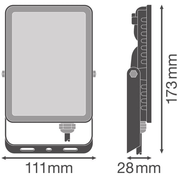Proiector LED de perete FLOODLIGHT LED/20W/230V 6500K IP65 Ledvance