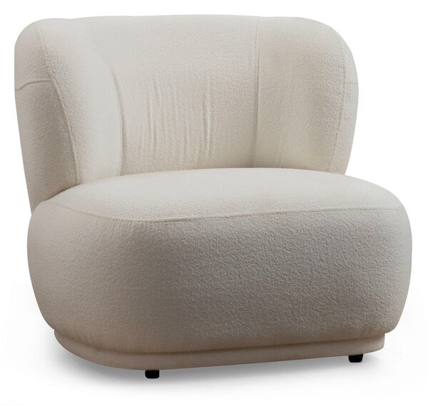 Atelier Del Sofa, Fotoliu Baris Alb 85/80/78 cm