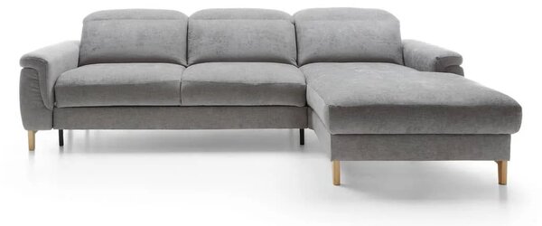 Canapea extensibilă cu șezlong Mia - textil