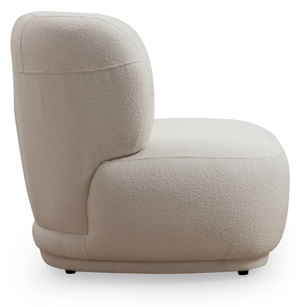 Atelier Del Sofa, Fotoliu Baris Alb 85/80/78 cm