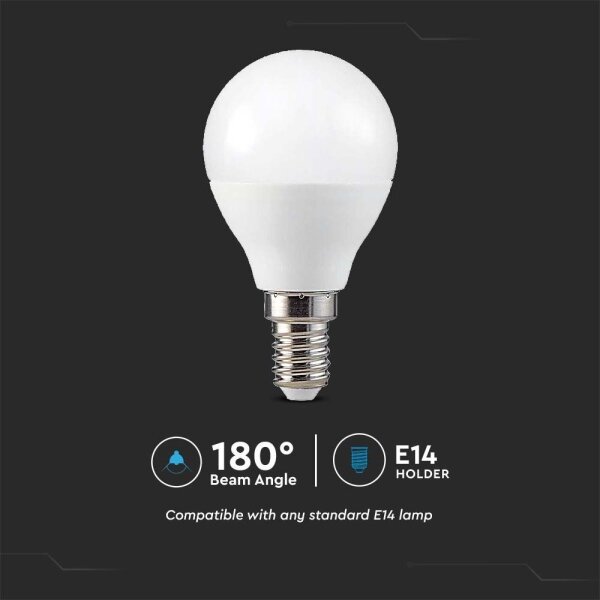 Bec LED RGB dimabil P45 E14/4,8W/230V 3000K cu telecomandă