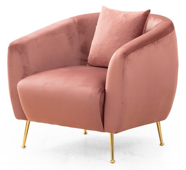 Atelier Del Sofa, Fotoliu Bugra roz 70/82/82 cm
