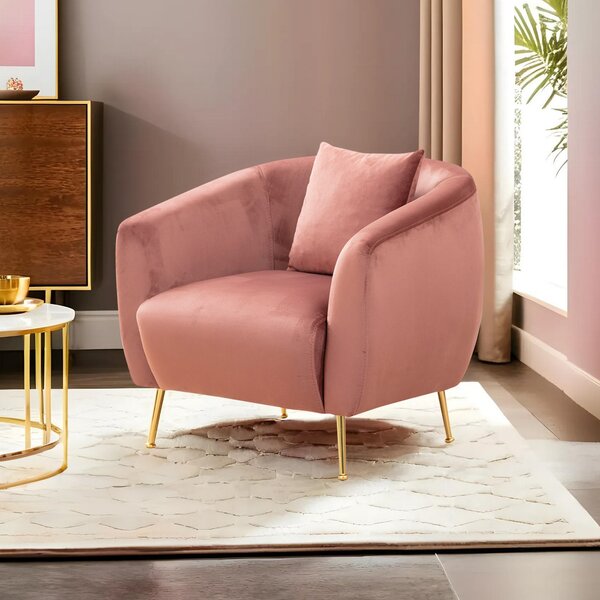 Atelier Del Sofa, Fotoliu Bugra roz 70/82/82 cm