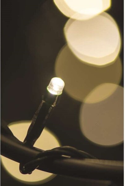 Ghirlandă LED pentru exterior, 80xLED/13m, IP44, alb cald