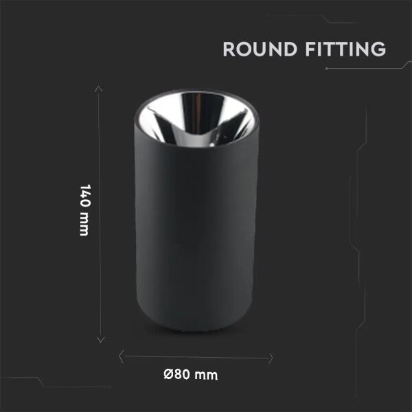 Spot LED 1xGU10/35W/230V negru/argintiu