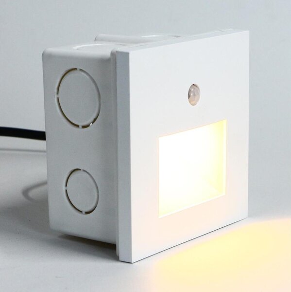 Emithor 70414 - Lumină LED pentru scări cu senzor SUNNY LED/1W/230V albă