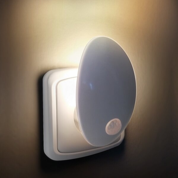 Solight WL909 - Lumină LED cu senzor pentru priză LED/0,7W/230V
