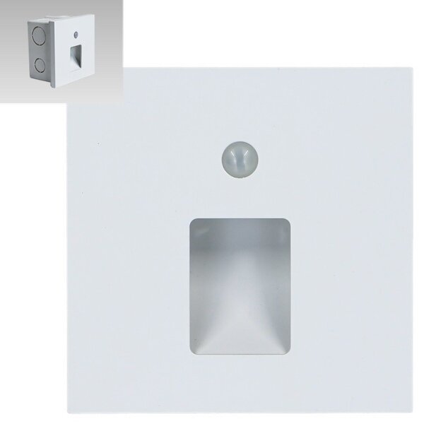 Emithor 70420 - LED lampă scări cu senzor VIX LED/1W/230V 4000K albă