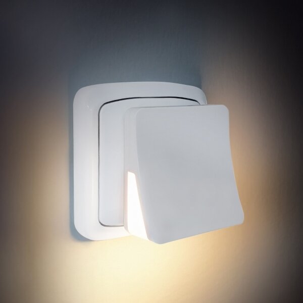 Solight WL911 - Lumină LED cu senzor, pentru priză, 0,5W, 230V