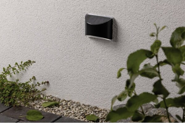 Paulmann 94233 - LED/0,05W IP44 Lampa solară de perete ELLIOT 1,2V