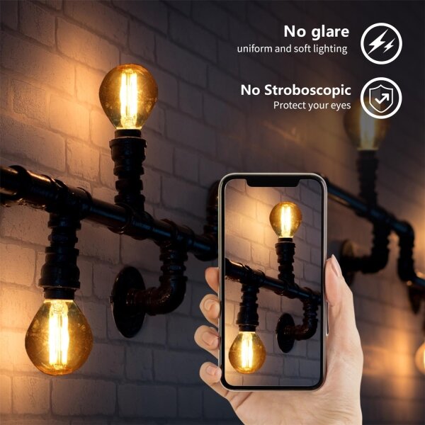 Bec LED G45 E14/4W/230V 2200K Aigostar