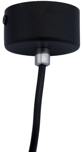 Lustră pe cablu KARADON 1xGU10/30W/230V negru