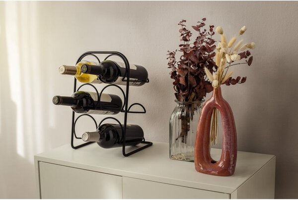 Suport pentru sticle de vin din metal număr sticle 6 – Compactor