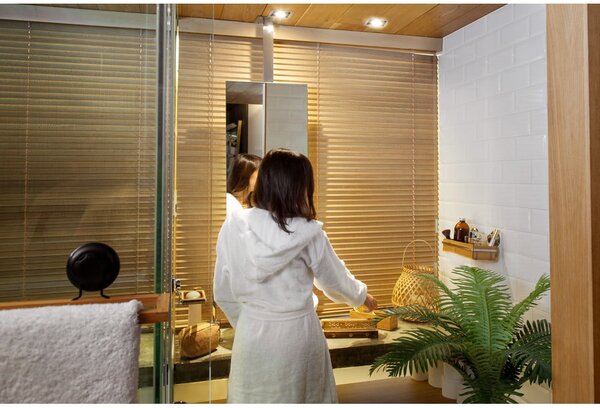 Suport din bambus pentru accesorii de baie Compactor Spa