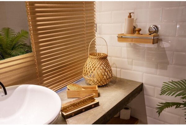 Suport din bambus pentru accesorii de baie Compactor Spa
