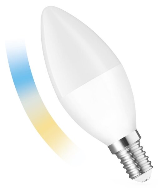 Bec LED dimabil E14/5W/230V 2700-6500K Wi-Fi Tuya