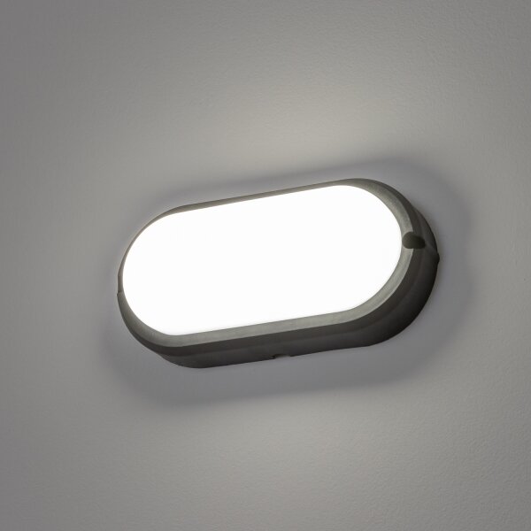 Brilagi - Plafonieră industrială LED SIMA LED/12W/230V IP65 negru