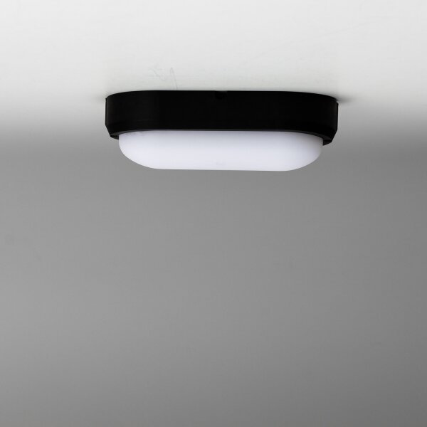 Brilagi - Plafonieră industrială LED SIMA LED/12W/230V IP65 negru