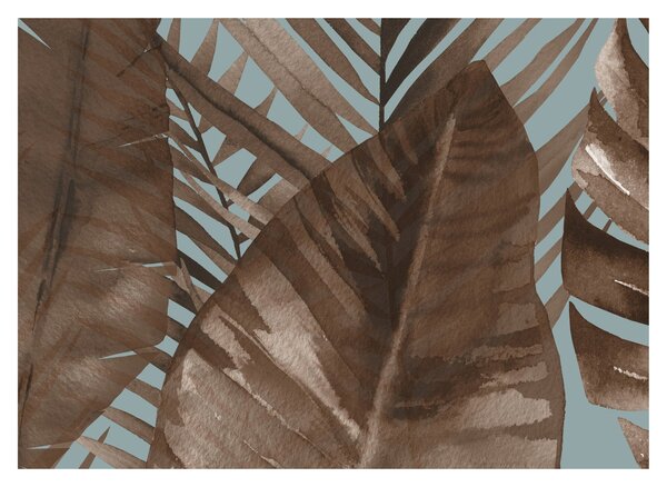 Tablou - Frunze de palmier acvarel (70x50 cm)
