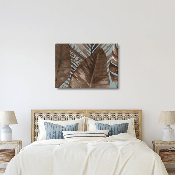Tablou - Frunze de palmier acvarel (70x50 cm)