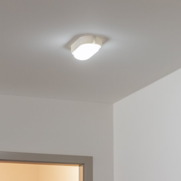 Brilagi - Plafonieră industrială LED SIMA LED/12W/230V IP65 alb