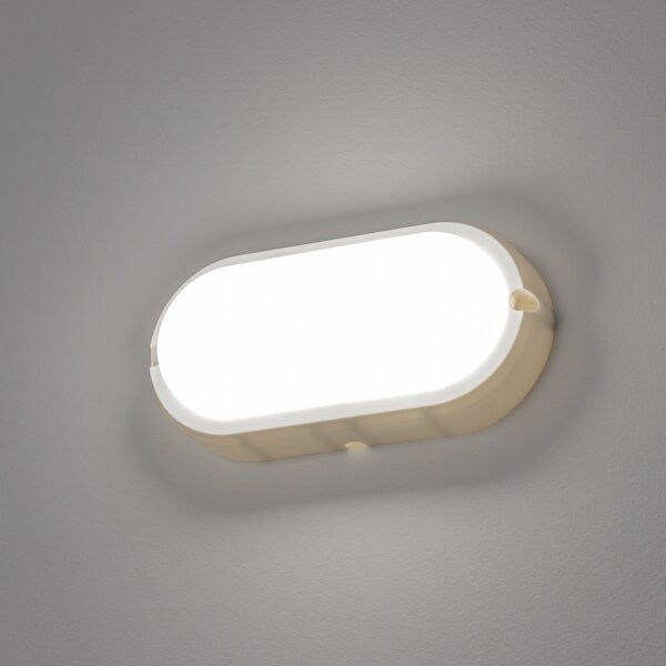 Brilagi - Plafonieră industrială LED SIMA LED/12W/230V IP65 alb