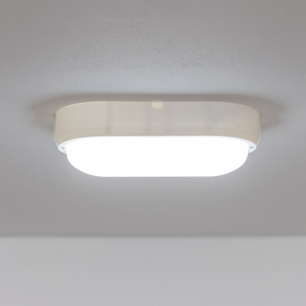 Brilagi - Plafonieră industrială LED SIMA LED/12W/230V IP65 alb
