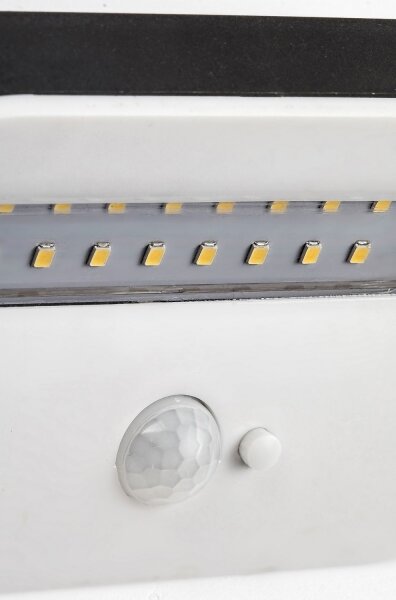 Corp de iluminat LED solar cu senzor BREZNO LED/3,2W/3,7V IP44 Rabalux 77006