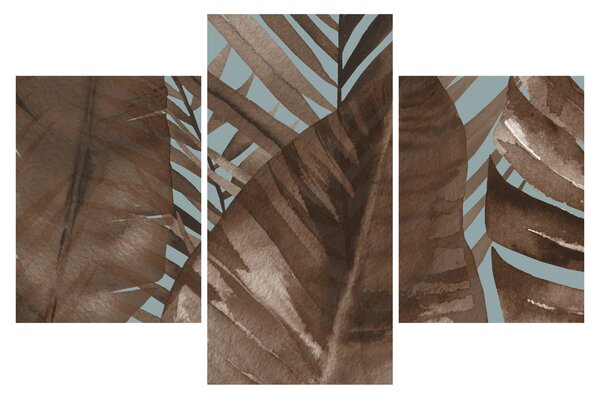 Tablou - Frunze de palmier acvarel (90x60 cm)