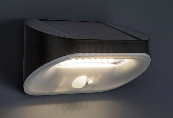 Corp de iluminat LED solar cu senzor BREZNO LED/3,2W/3,7V IP44 Rabalux 77006
