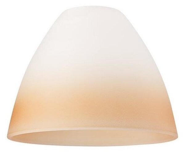 Abajur de rezervă din sticlă TULIPAN E27 100x130 mm portocaliu