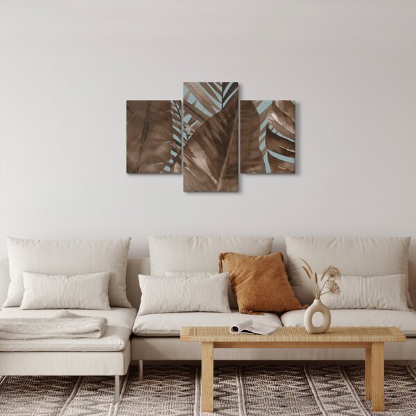 Tablou - Frunze de palmier acvarel (90x60 cm)