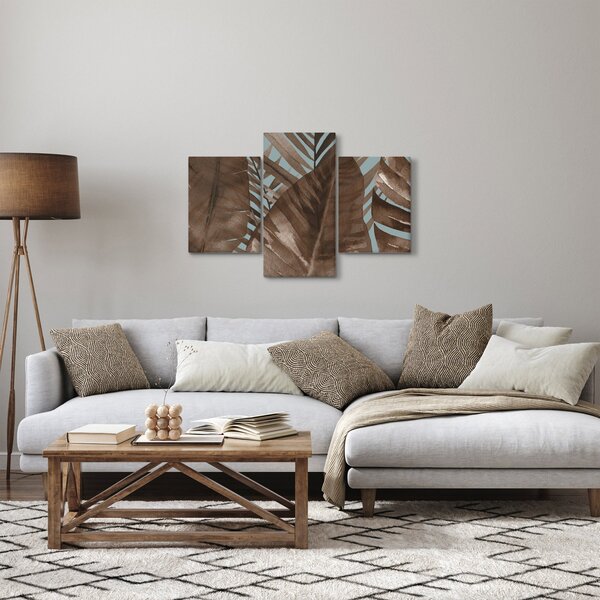 Tablou - Frunze de palmier acvarel (90x60 cm)